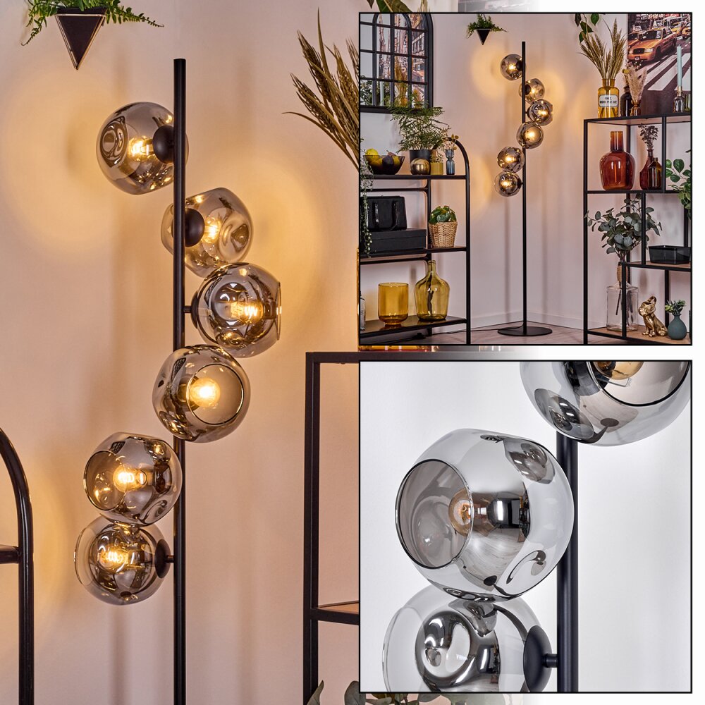 Ripoll Lampadaire Fumé, 6 lumières main product photo
