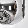 Ripoll Lampadaire Chrome, Fumé, 6 lumières