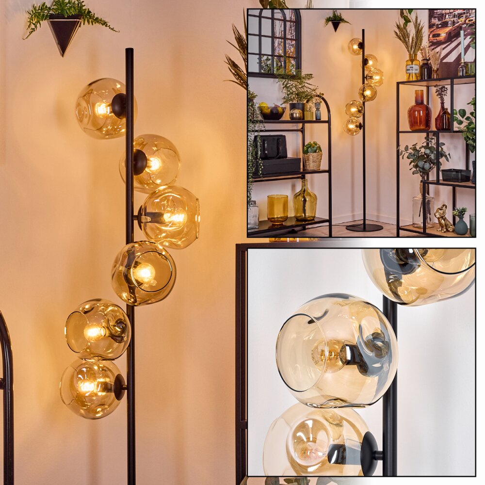 Ripoll Lampadaire Ambre, 6 lumières main product photo