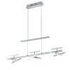 Lampe pendante Trio Figaro LED Nickel mat, 3 lumières