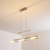 Suspension Windsor LED Chrome, Nickel mat, 9 lumières