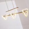 Suspension Windsor LED Chrome, Nickel mat, 9 lumières