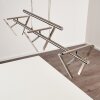 Suspension Windsor LED Chrome, Nickel mat, 9 lumières