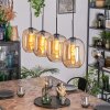 Apedo Suspension, Suspension Ambre, 4 lumières