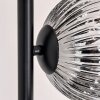 Ripoll Lampadaire Chrome, Fumé, 6 lumières