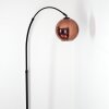 Koyoto Lampadaire, Lampadaires arc Noir, 1 lumière