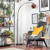 Koyoto Lampadaire Noir, 1 lumière