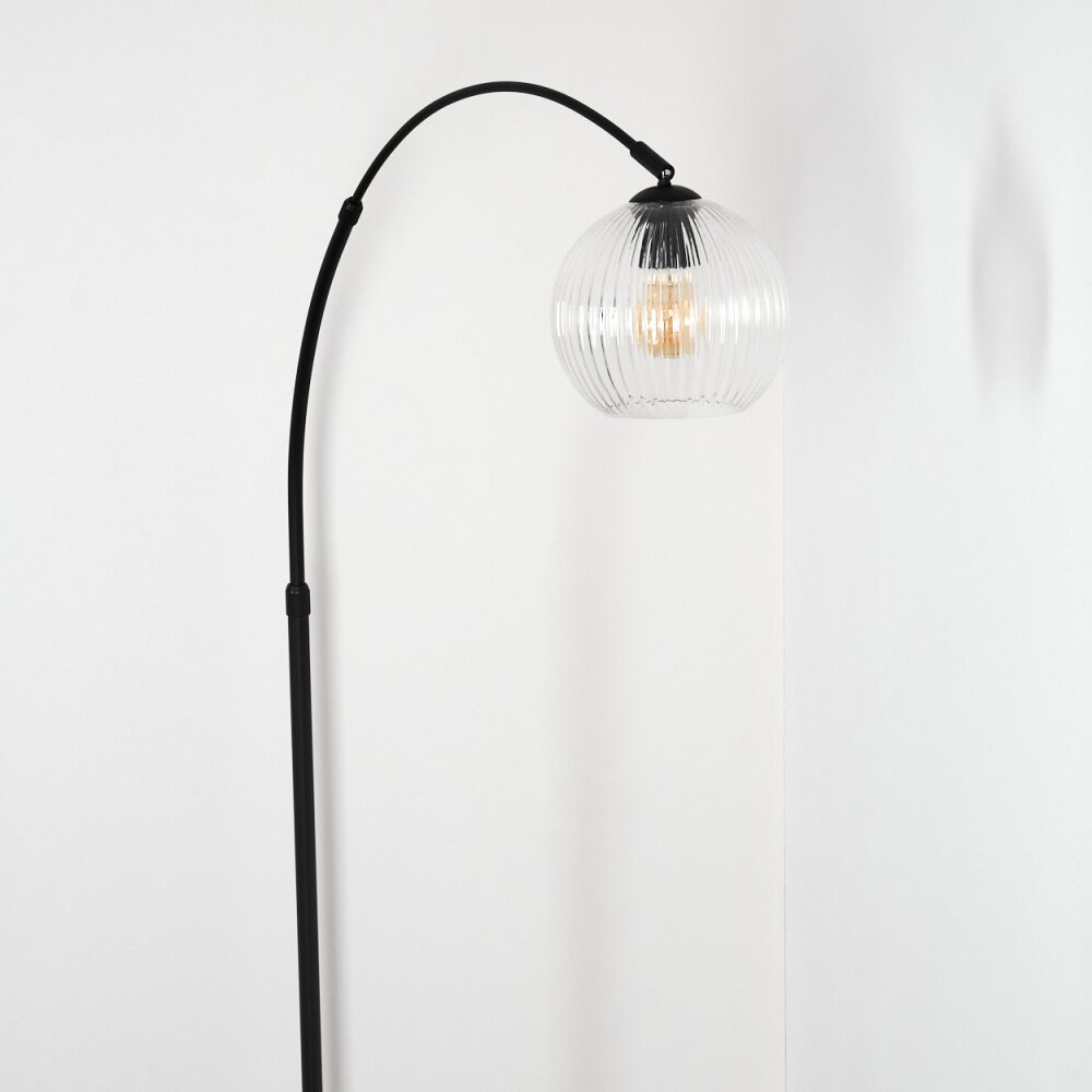 Koyoto Lampadaire Noir, 1 lumière