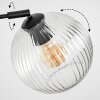 Koyoto Lampadaire Noir, 1 lumière