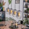 Apedo Suspension, Suspension Clair, Fumé, 4 lumières