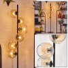 Ripoll Lampadaire Ambre, Clair, 6 lumières