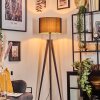 Soungou Lampadaire Noir, 1 lumière