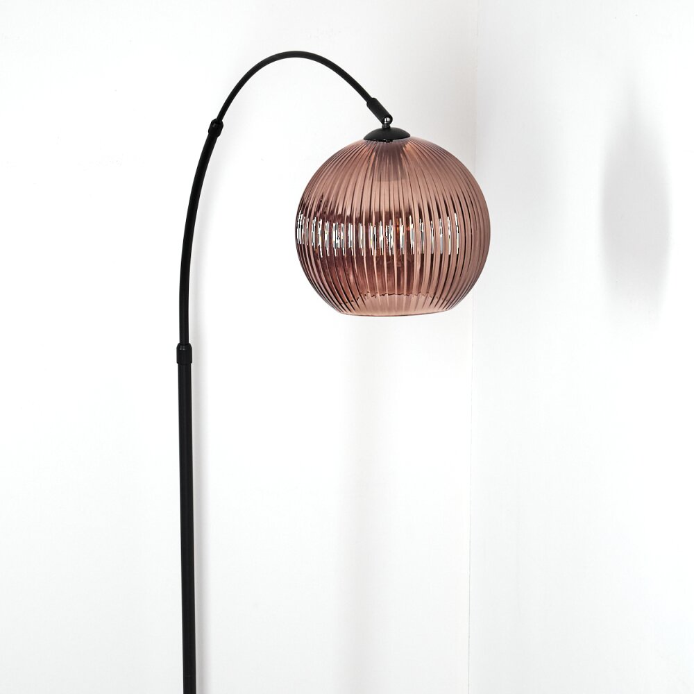 Koyoto Lampadaire Noir, 1 lumière