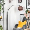 Koyoto Lampadaire, Lampadaires arc Noir, 1 lumière