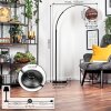 Koyoto Lampadaire, Lampadaires arc Noir, 1 lumière