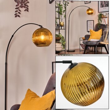 Koyoto Lampadaire Noir, 1 lumière