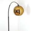 Koyoto Lampadaire Noir, 1 lumière