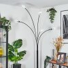 Nikkala Lampadaire Noir, 5 lumières
