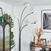 Nikkala Lampadaire Noir, 5 lumières