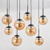 Gastor Suspension, Boule lumineuse, Suspension Ambre, 8 lumières