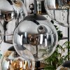 Gastor Suspension, Boule lumineuse, Suspension Ambre, Clair, Fumé, 8 lumières