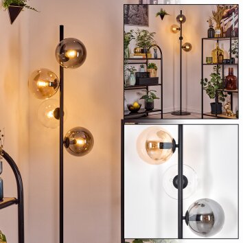 Gastor Lampadaire 34 cm Ambre, Clair, Fumé, 4 lumières Gastor Lampadaire 34 cm Ambre, Clair, Fumé, 4 lumières