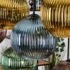 Koyoto Suspension, Boule lumineuse, Suspension Écru, Noir, 8 lumières