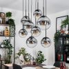 Gastor Suspension, Boule lumineuse, Suspension Clair, Fumé, 8 lumières