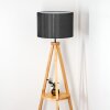 Soungou Lampadaire Écru, Noir, 1 lumière