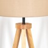 Soungou Lampadaire Écru, Noir, 1 lumière