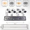 Gastor Suspension, Boule lumineuse, Suspension Ambre, Clair, Fumé, 8 lumières