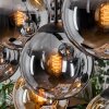Gastor Suspension, Boule lumineuse, Suspension Ambre, Fumé, 8 lumières