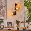 Koyoto Boule lumineuse, Applique murale Ambre, Clair, 3 lumières