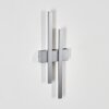Glara Lampe murale d´extérieur, Applique murale LED Argenté, 2 lumières