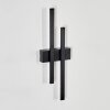 Glara Lampe murale d´extérieur, Applique murale LED Noir, 2 lumières