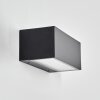 Lanor Lampe murale d´extérieur, Luminaire Up & Down, Applique murale LED Noir, 1 lumière
