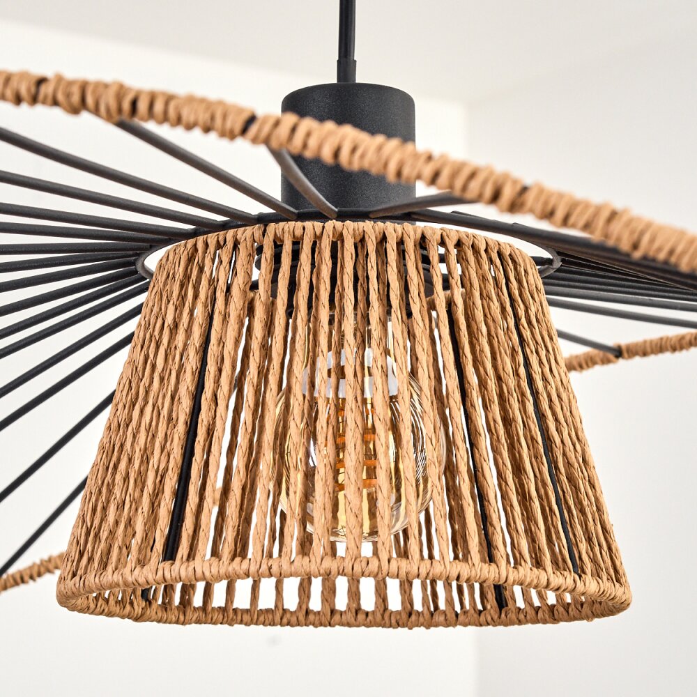 Elsa Suspension, Suspension Noir, 1 lumière