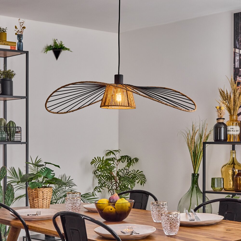 Elsa Suspension, Suspension Noir, 1 lumière