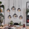 Gastor Suspension, Boule lumineuse, Suspension Clair, Fumé, 6 lumières