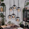 Gastor Suspension, Boule lumineuse, Suspension Clair, Fumé, 6 lumières