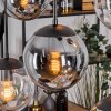 Gastor Suspension, Boule lumineuse, Suspension Ambre, Clair, Fumé, 6 lumières