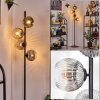 Ripoll Lampadaire Chrome, Clair, Fumé, 4 lumières