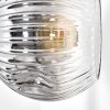 Ripoll Lampadaire Clair, Fumé, 4 lumières
