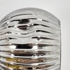 Ripoll Boule lumineuse, Applique murale Chrome, Or, Fumé, 3 lumières