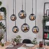 Gastor Suspension, Boule lumineuse, Suspension Fumé, 6 lumières