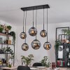 Gastor Suspension, Boule lumineuse, Suspension Fumé, 6 lumières