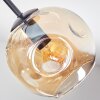 Ripoll Plafonnier, Boule lumineuse Ambre, Clair, Fumé, 5 lumières