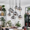 Gastor Suspension, Boule lumineuse, Suspension Clair, Fumé, 8 lumières