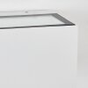 Lanor Lampe murale d´extérieur, Luminaire Up & Down, Applique murale LED Blanc, 1 lumière
