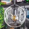 Ripoll Suspension, Boule lumineuse, Suspension grappe Clair, 3 lumières